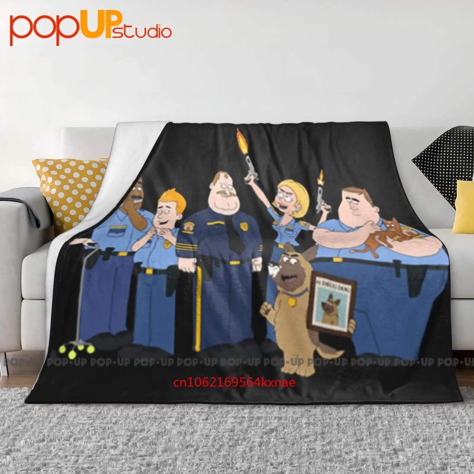 Paradise Pd American Animated Sitcom Coperta ultra morbida Trapunta Copridivano invernale Copridivano