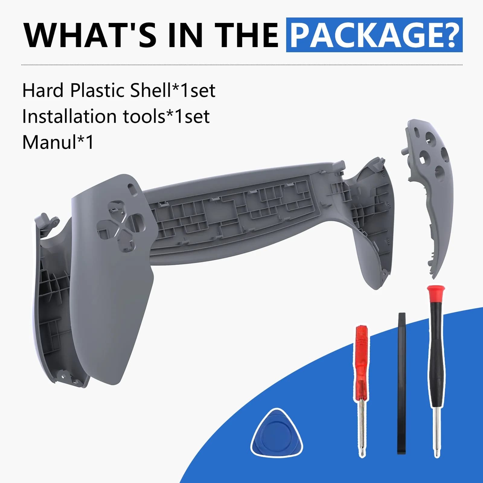 Guscio di ricambio per il 30° anniversario Custodia per portale PlayStation grigia Accessorio Premium PS Portal Piastra di copertura completa per portale PS5