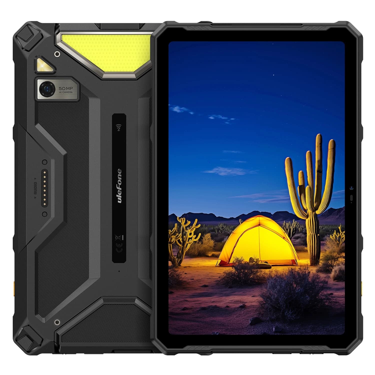 Ulefone Armor Pad 4 Tablet PC Ultra robusto 5G 11800mAh 33W 8GB 256GB ROM 50MP 10.36 "2K Dimensity 6300 Octa Core Android 14 NFC