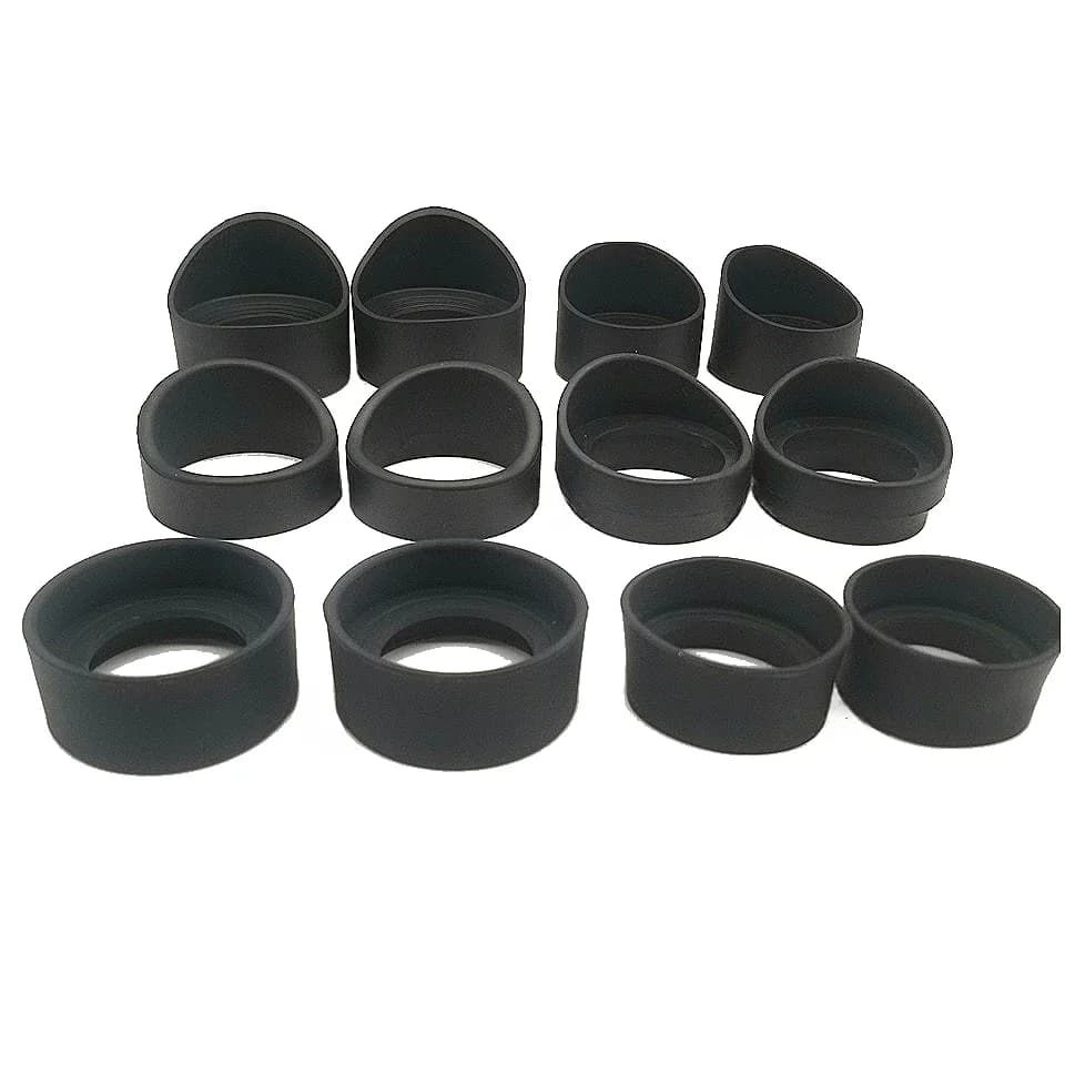 2 pezzi interni 28-33mm coppe in gomma oculari per microscopio oculari protezioni per oculari per microscopi protezione per telescopio scudo oculare