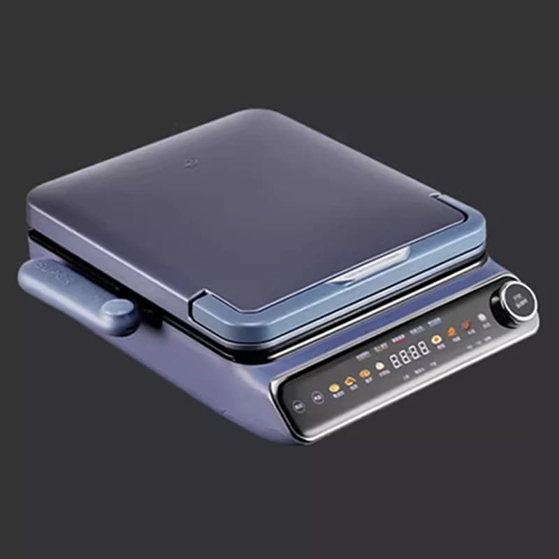 Teglia elettrica nuova padella riscaldamento bifacciale barbecue domestico pancake pancake padella all-in-one