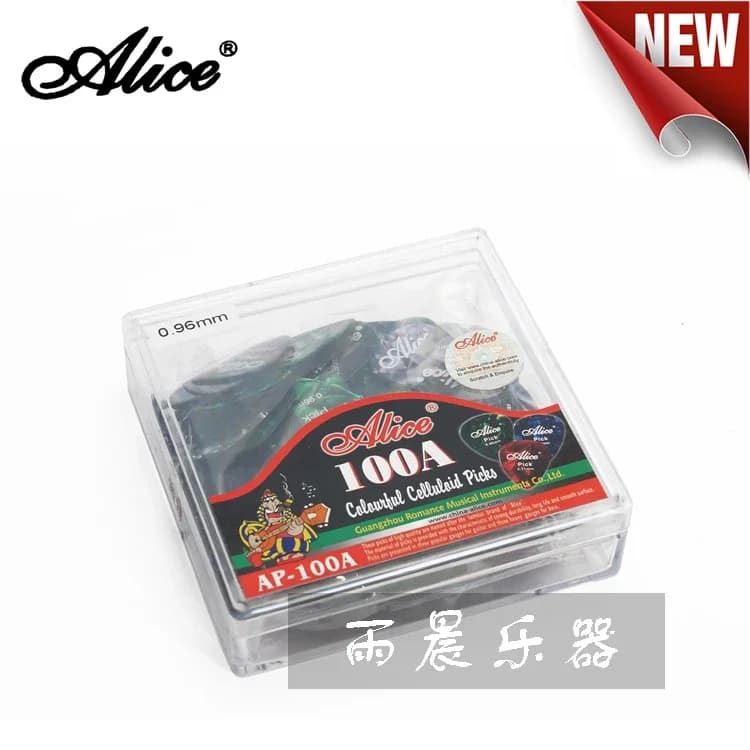 Alice guitar pick box-packed pick pa-100a 100pieces.