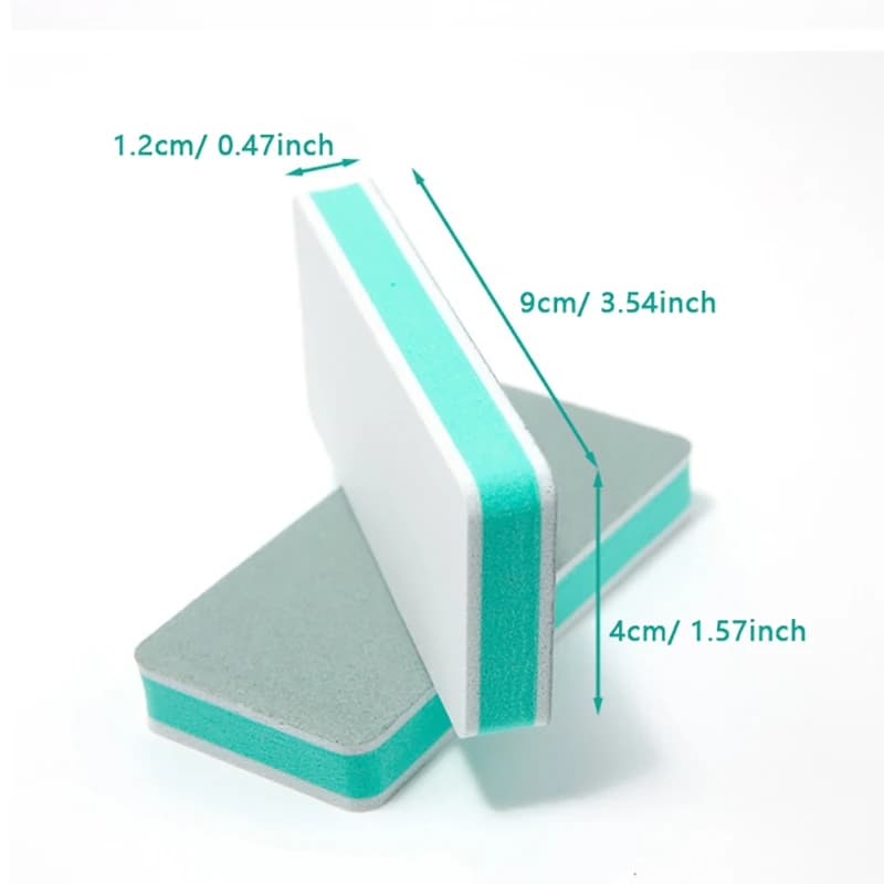 10 pz 600/3000 Grana Nail Buffer Blocco Lucidatura Gel UV Lucidatore per unghie Shiner Buffer File Manicure Pedicure Strumenti Unghie Cura