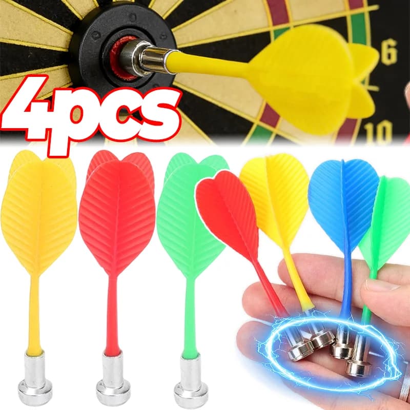 Freccette Magnetiche per Bambini e Adulti, Punte Sicure Non Affilate, Ricambi per Bersaglio Magnetico, Gioco per Famiglia e Feste Indoor e Outdoor
