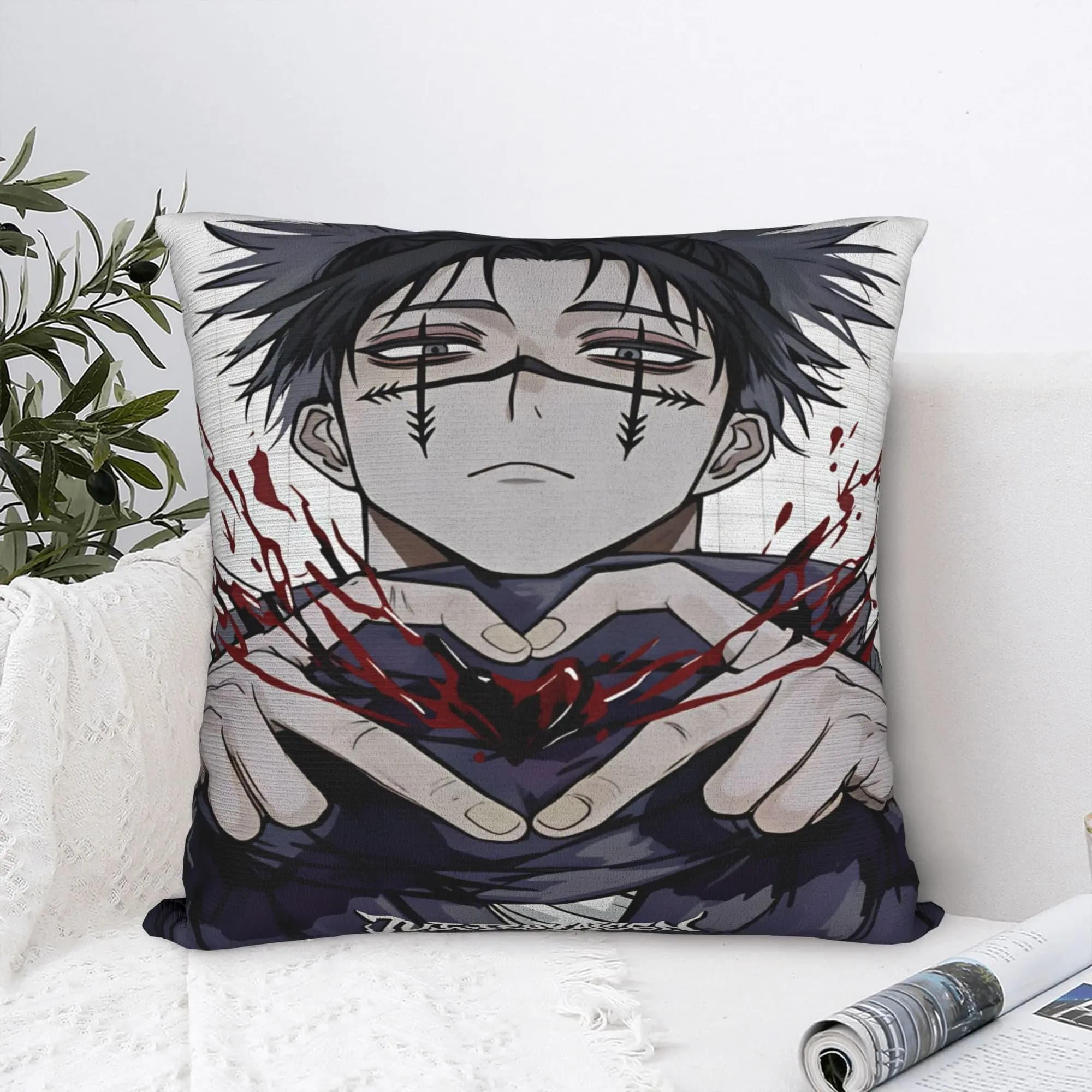 choso jujutsu kaisen Pillow Cover Cute Funny Pillow Case For Sofa Home Decor Design Cushion Cover Gift