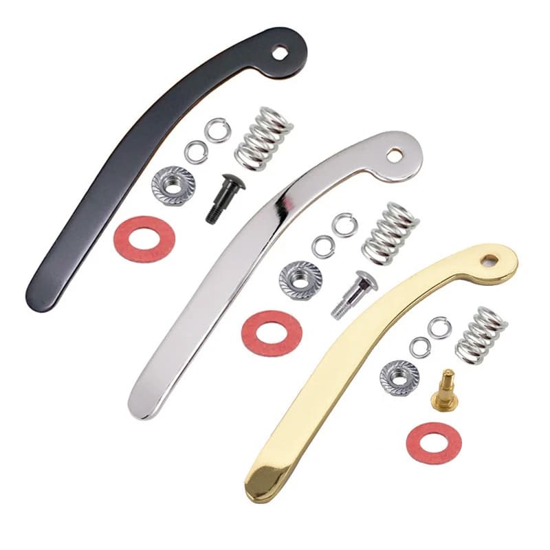 Un Set di chitarra Vintage Tremolo Arm Whammy Bar maniglia molla braccio dado rondella per Archtop Hollow Semi Hollow accessori per chitarra