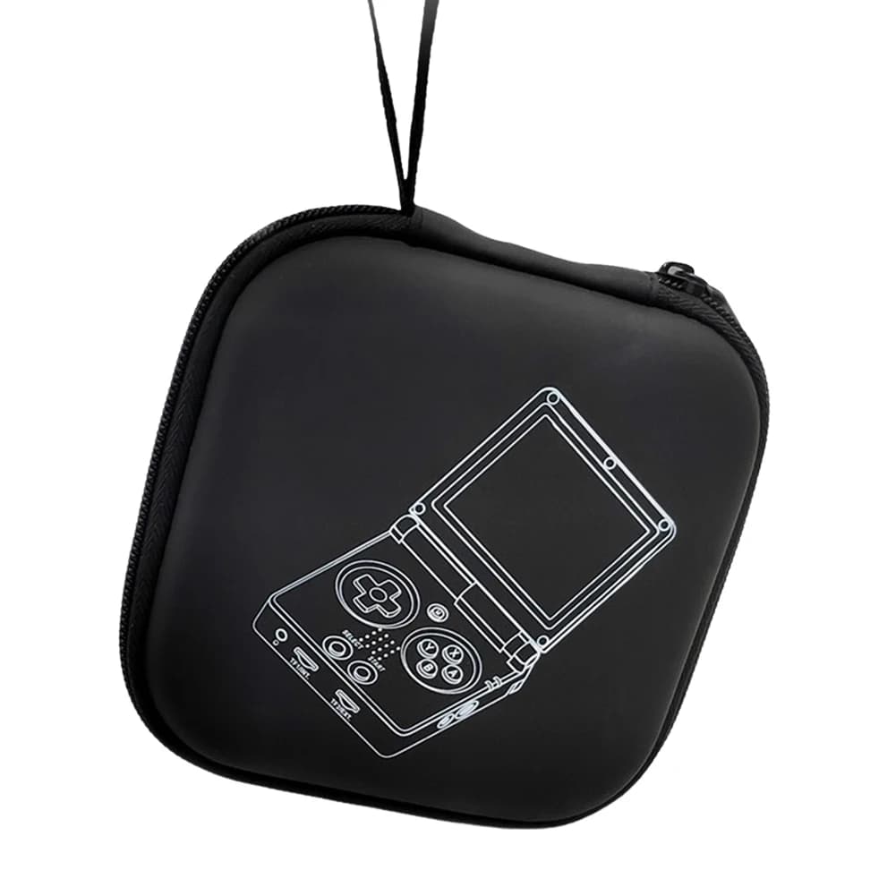 Custodia con borsa a rete per schede SD, cavo di ricarica USB, custodia per console di gioco portatile ANBERNIC RG35XXSP