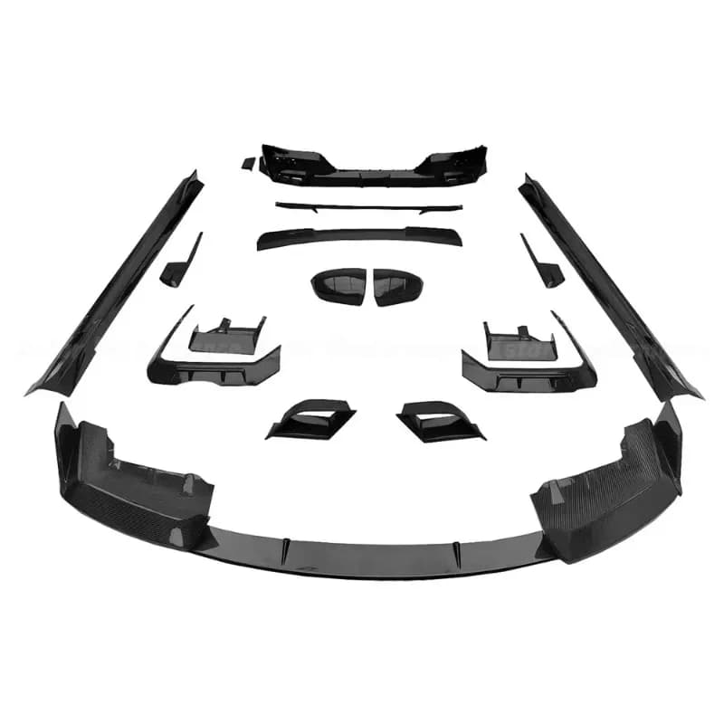 Top Quality Dry Carbon Fiber MSY Style Body Kits Rear Diffuser for 7 Series I7 G70 2023-2024 Front Lip Side Skirts