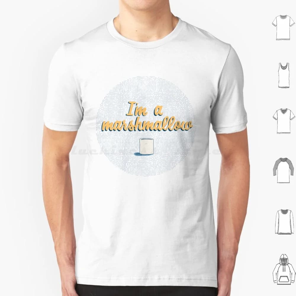 I'm A Marshmallow Veronica Pop Culture T Shirt 6xl Cotone Cool Tee Marshmallow Veronica Veronica Logan Ecchols Pi Private