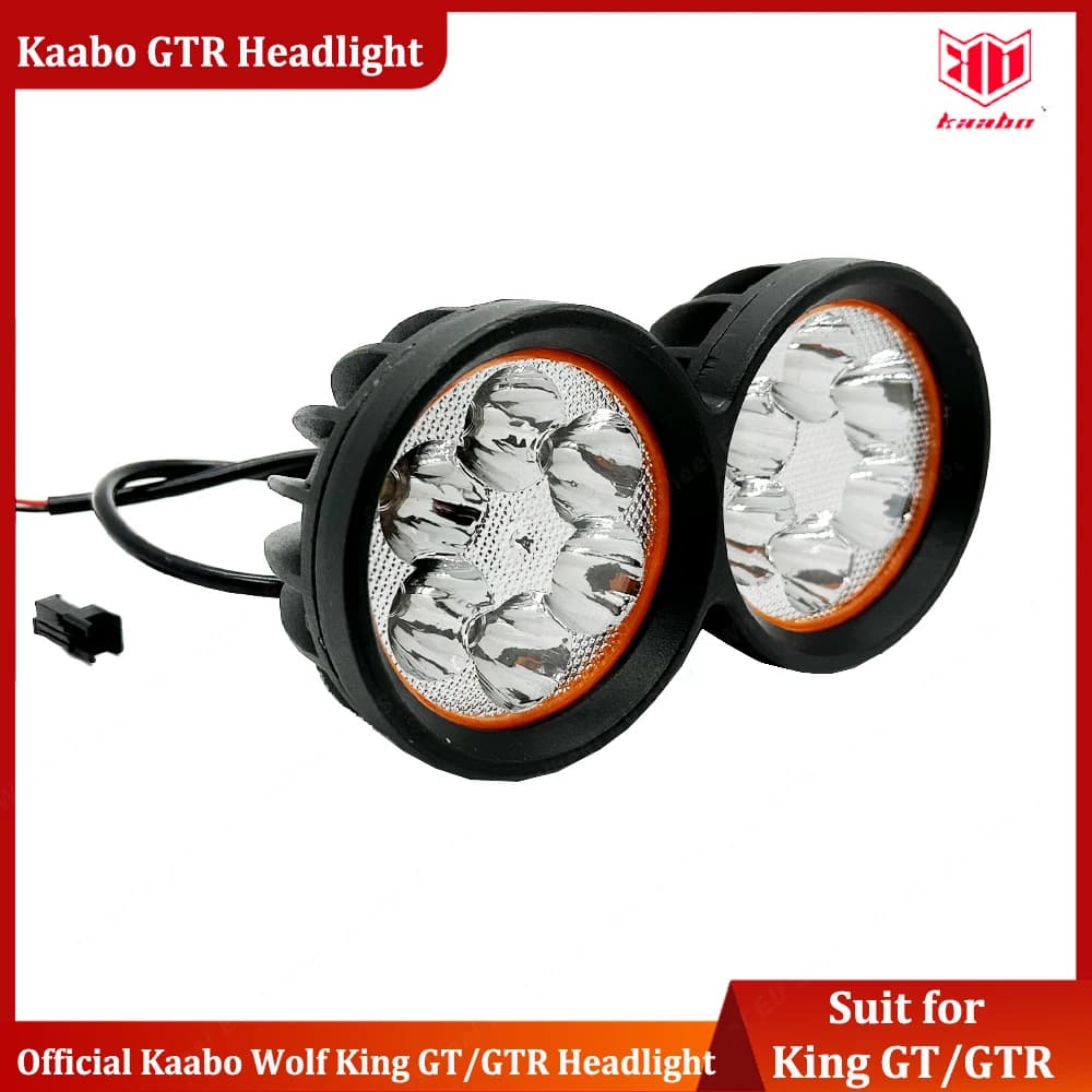 Original Kaabo Wolf King GT/GTR Headlight/Headlight Light Base for Kaabo Wolf Warrior/ King GT/King GTR Electric Scooter Part