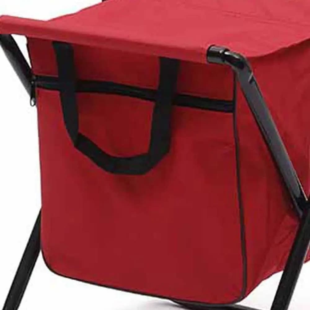 600D Oxford Fabric Foldable Camping Chair Bag Storage Anti-Slip Feet Backpack Chair Compact Folding Design Fishing Stool Chair