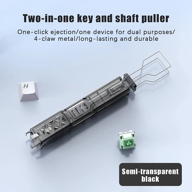 Estrattore di Switch e Keycap 2 in 1 per Tastiere Meccaniche e da Gaming, Strumento di Pulizia per Switch