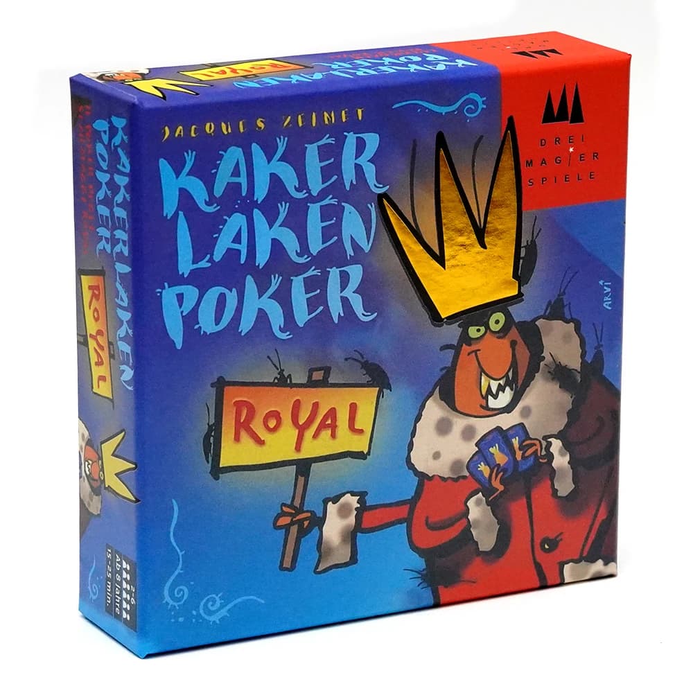 Kakerlaken Poker Gioco di carte reali Bluffing Fun Gioco per famiglie Gameplay Gioco di carte coinvolgenti Divertimento competitivo Kakerlaken Poker Royal