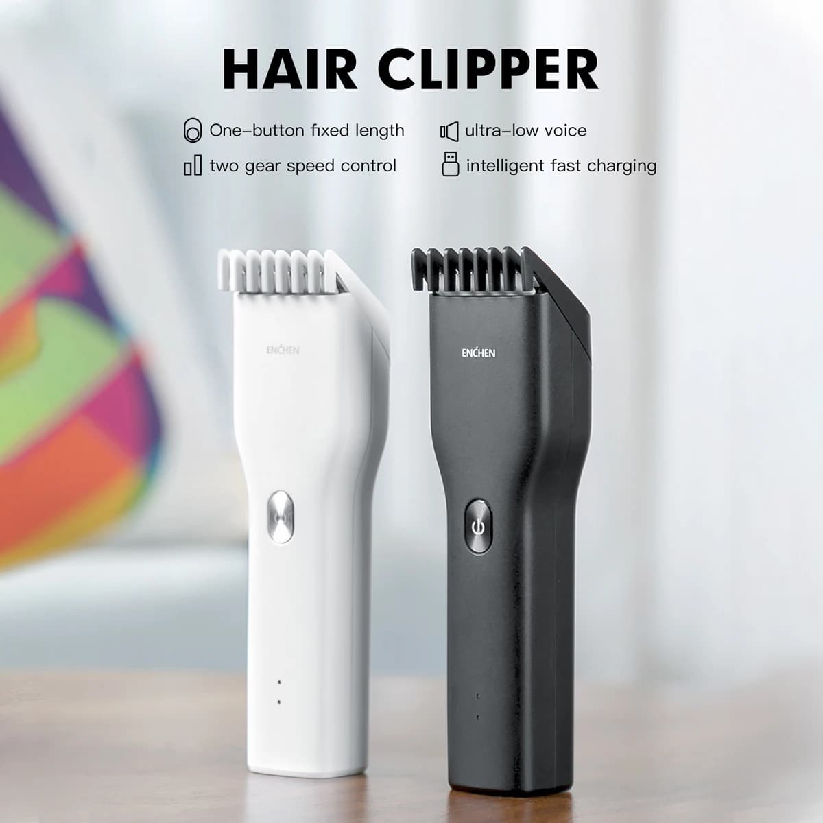 ENCHEN Boost Professional Wireless Haircuts with Quick Recharge Type C Ceramic Haircuts for Adult Men