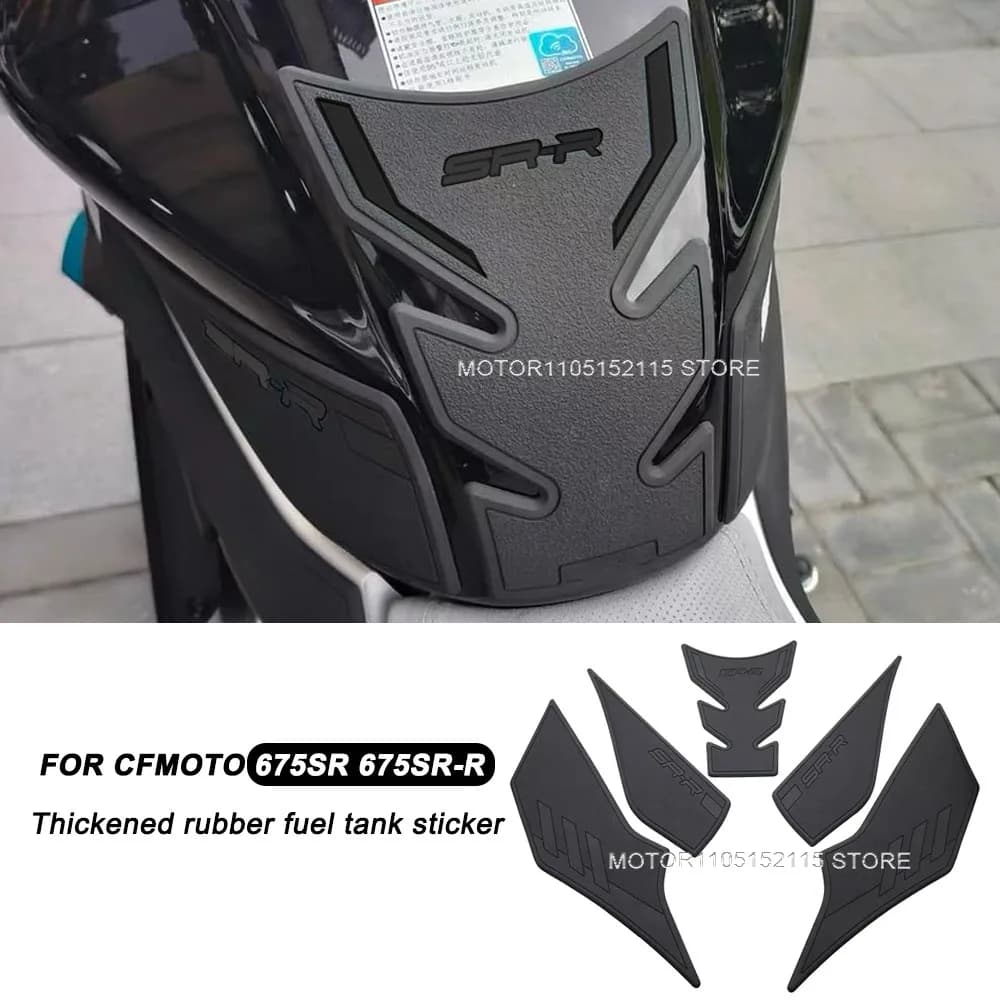 3D Motorcycle Tank Pad Sticker Protector Anti wear fuel tank sticker For CFMOTO 675SRR cf moto675 SR-R 675 sr 675sr-r
