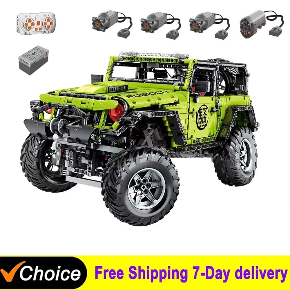 NUOVO Tecnico SUV Fuoristrada APP di Controllo Remoto Buggy Auto Building Blocks J902 Moter Power Mattoni Modello Giocattoli Per I Regali Dei Bambini