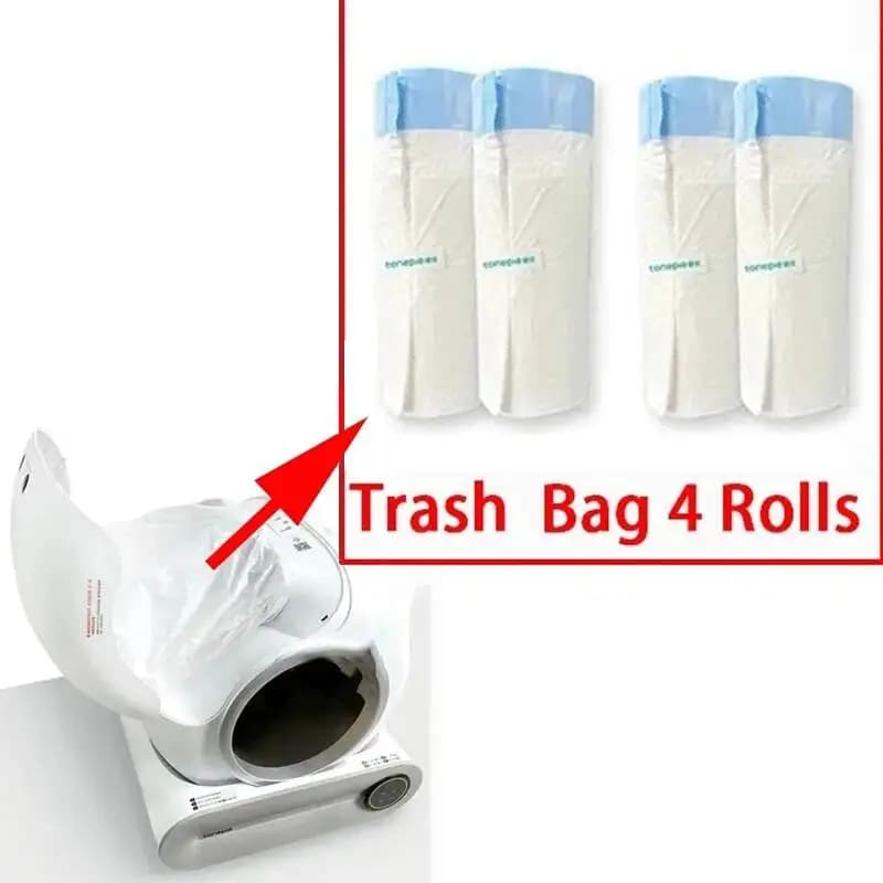 CATLINK Automatic Self Cleaning Cat Litter Box Accessories, Pro-X Filter & Cotton Poop Bags for Pet Toilet Supplies