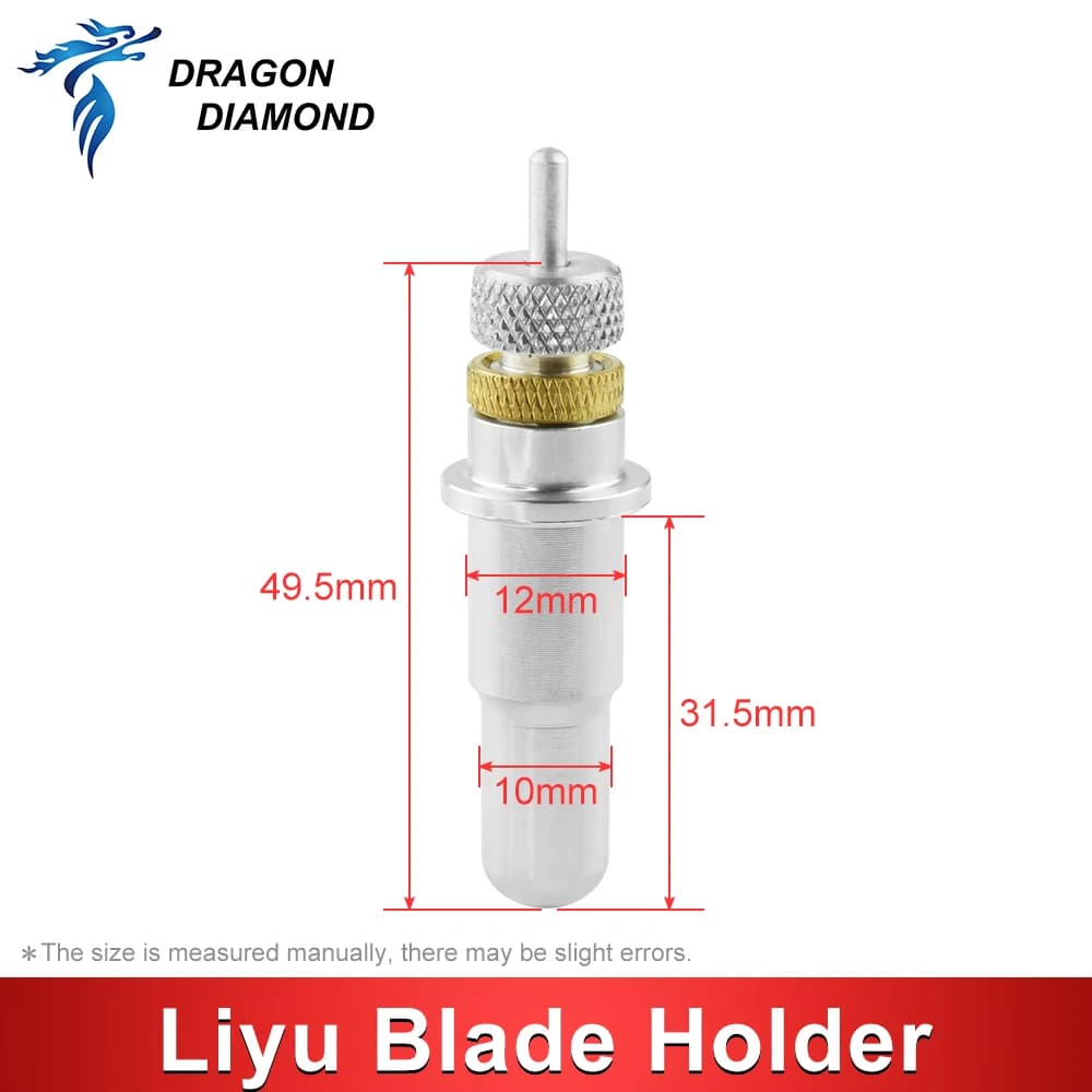 1PC Piccolo Porta Lama in Acciaio per Plotter da Taglio Liyu, Fresa per Utensile da Intaglio Liyu