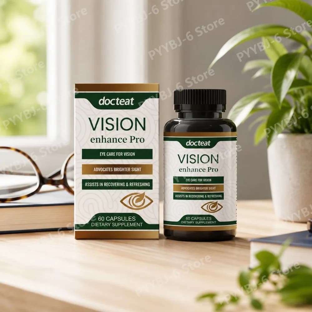 Vision Enhance Pro Luteina Mirtillo Quercetina Rutina Vitamine A C E Integratore Quotidiano per la Salute degli Occhi 60 Capsule per Adulti