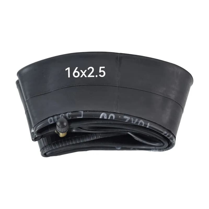 XSXS-Thickened Butyl Rubber 16X2.5 Inner Tube 16 Inch Tire 90 Degree Bent Valve For Electric Scooter Bicycle Replacement Part