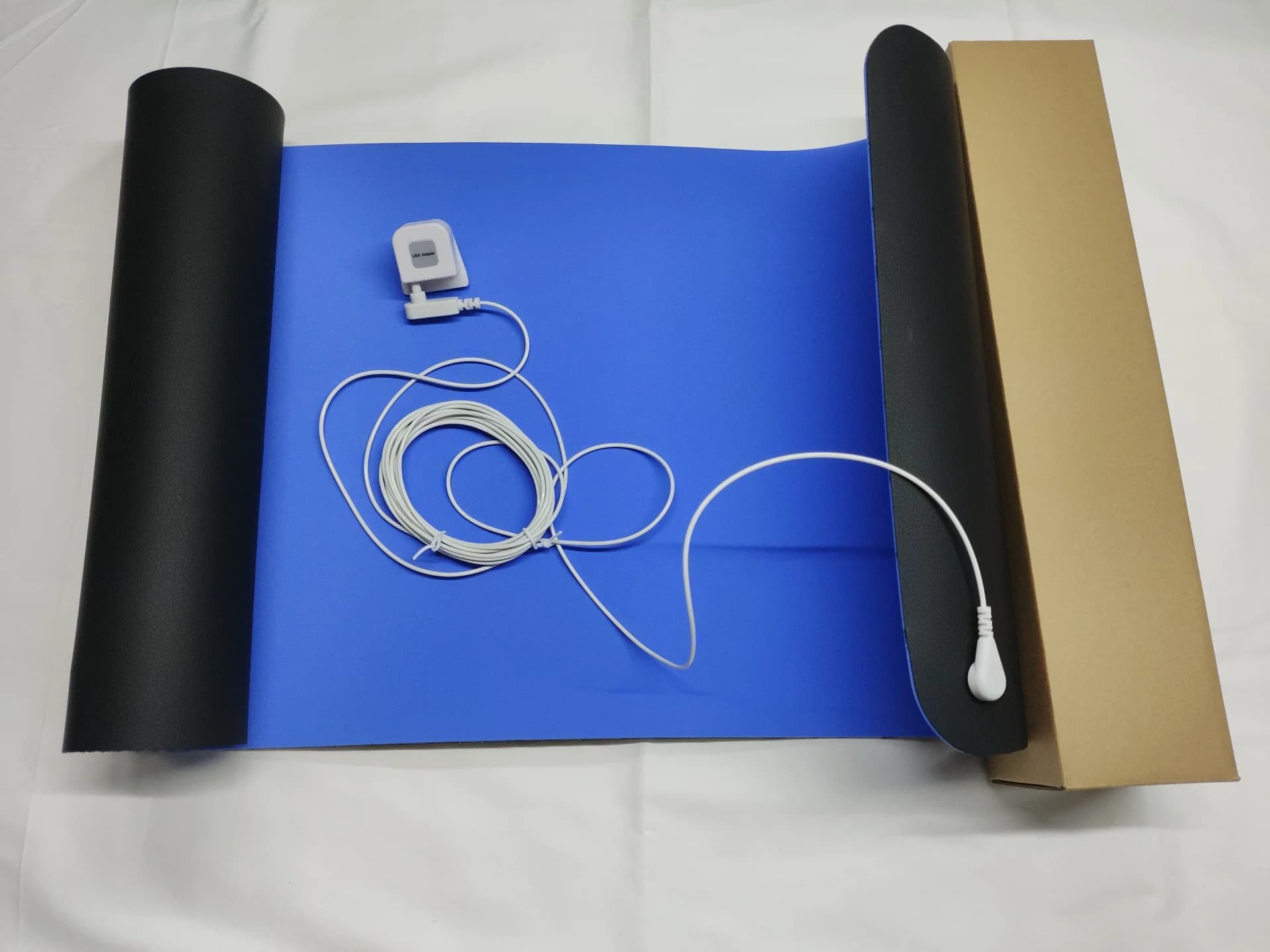 MAXSHARER Grounding 23*25cm TPE Sponge computer mouse pad Earthing Yoga mat Conductive desk mat sofa mat for Better health