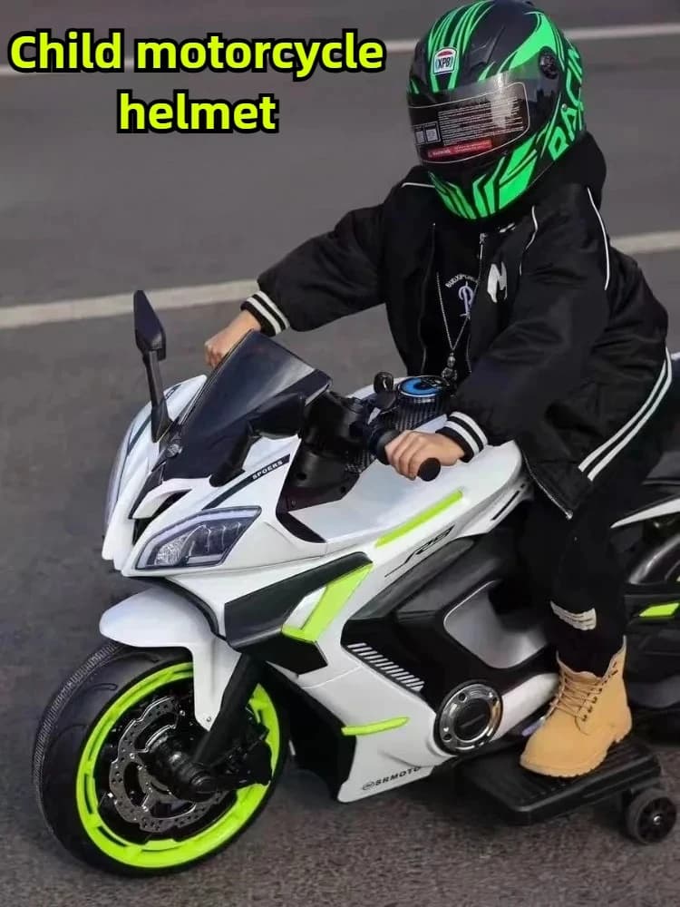 Kids Boys Girls 4 Seasons Outdoor Sports Adjustable Head Bicycle Moto Riding Kids Helmet