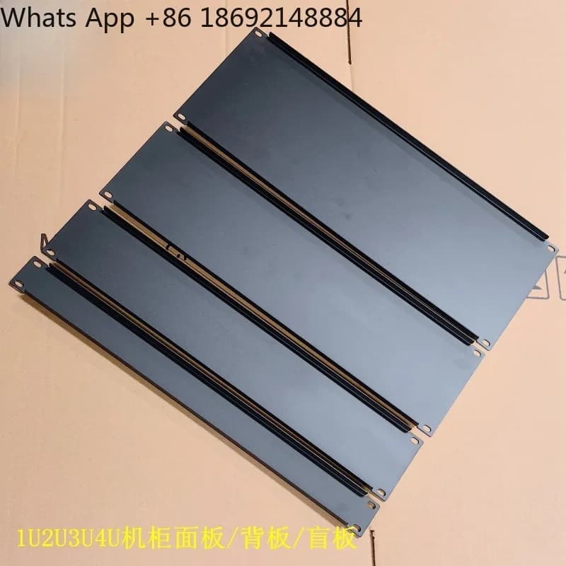 Accessori per Air Case: Pannello cieco per armadio da 19 pollici, deflettore per server 1U/2U/3U/4U (opzionale)