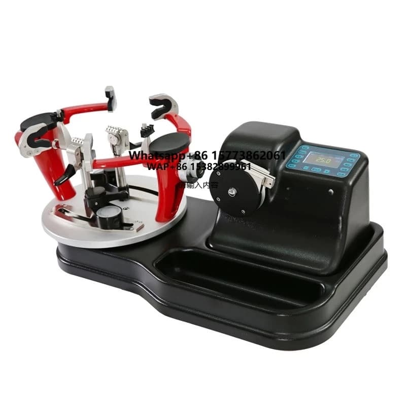 Digital Incording Machine Tennis and Badminton Racks with Synchronized Lock and Automatic Block