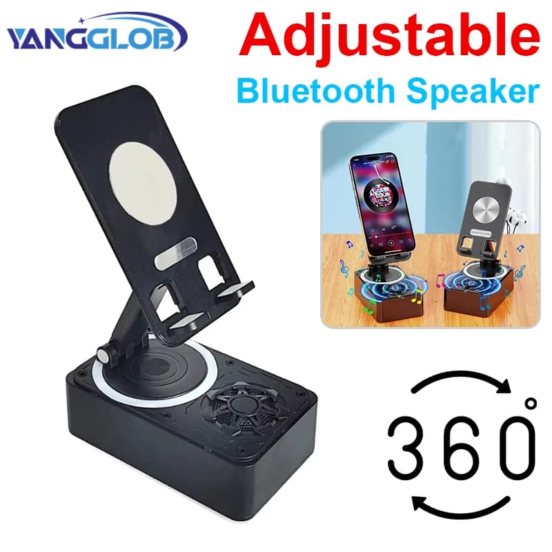 Bluetooth Speaker Adjustable Desktop Live Lazy Tablet Bracket Support Portable Wireless SpeakerNew Cell Phone Holder Stand