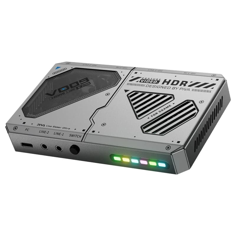 Piva USB3.2 Gen2 4K 60Hz Scheda di acquisizione Scheda di gioco audio e video per tablet telefono HDMI OBS Trasmissione in diretta Tipo C Uscita Formato MP4