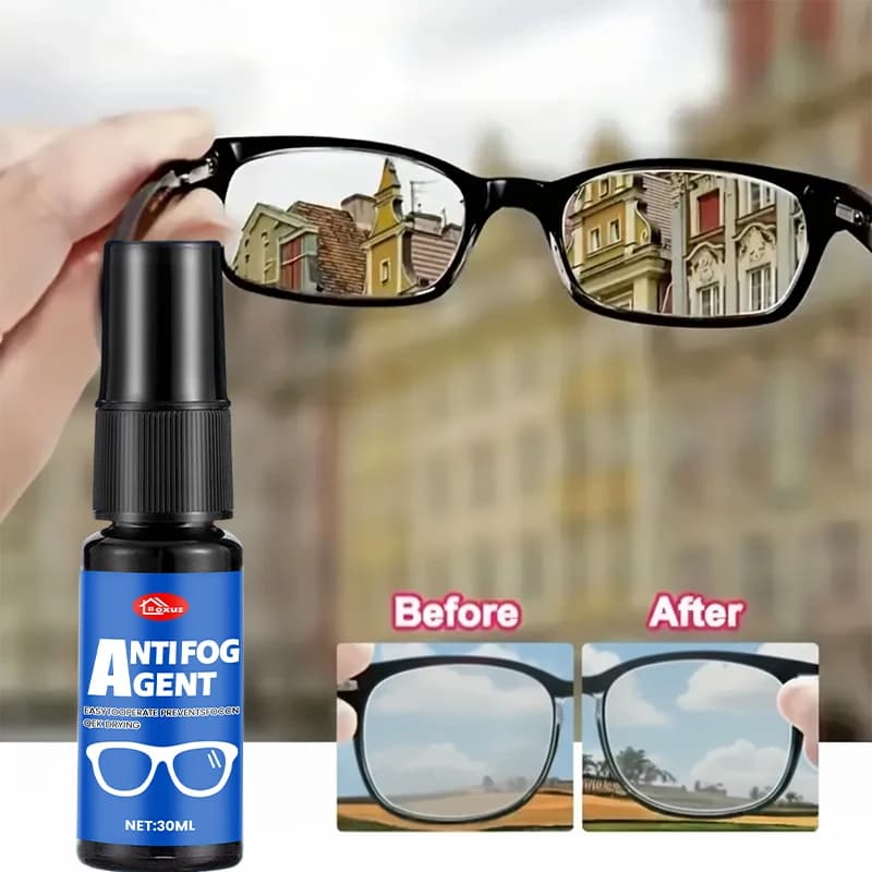 30ml Anti-fog Spray for Swimming Eyelets, Anti-fog Coating, Remove Graffi, Detergent for Eyewear and Windscreen