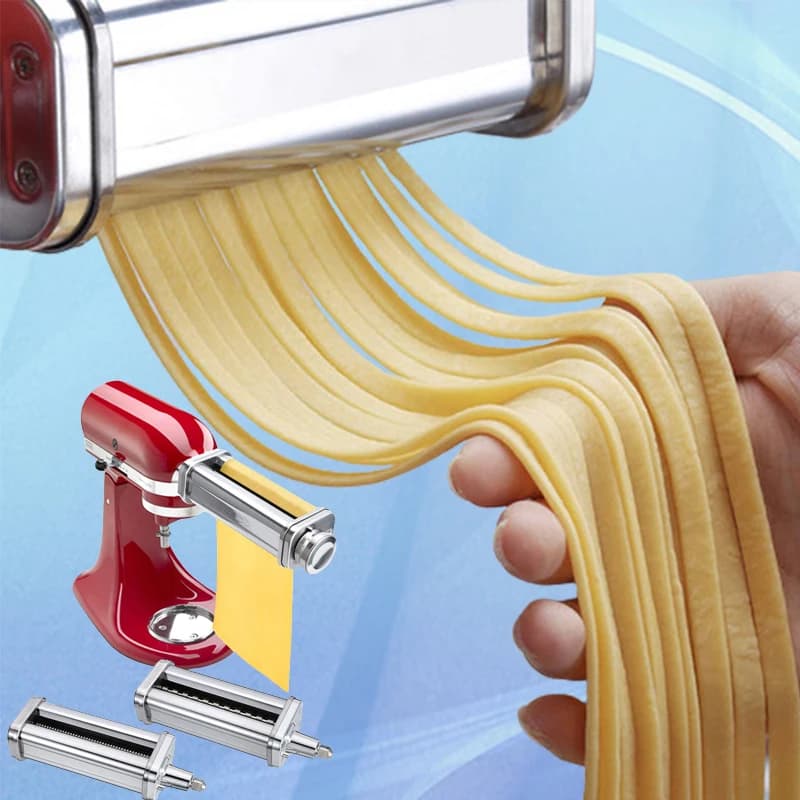 Rullo di Pasta per KitchenAid Kitchen Aid KA Gadgets Noodle Spaghetti Cutter Attachment Tools macchina Mixer Press accessori