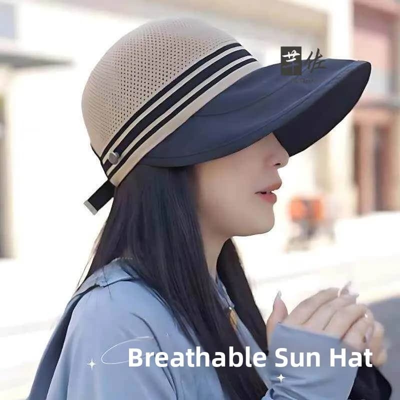 Cappello da ciclismo da donna antivento pieghevole con visiera a becco d'anatra, protezione UV, nuovo stile, accessorio sportivo per nuoto e fitness