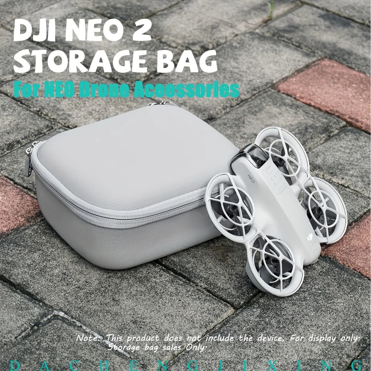 Custodia da trasporto per DJI Neo 2, custodia da viaggio portatile per drone DJI Neo 2 e accessori per batterie, borsa a mano per dji neo 2