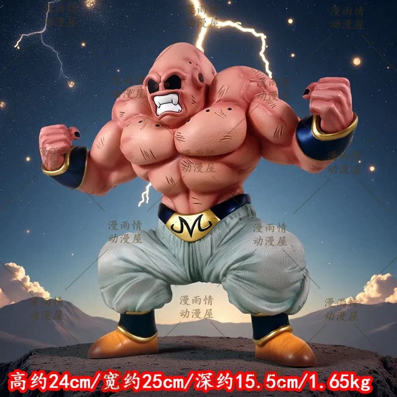 Dragon Ball Muscle Majin Buu Gk Figure Anime Pvc Resin Model Desktop Case Ornament Collection Statue For Anime Collectors