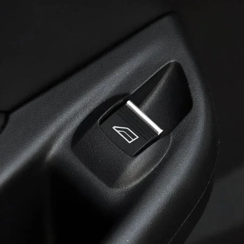 7Pcs/set for Ford Focus 2 MK2 3 MK3 2005 - 2018 ABS Chrome Car Window Lifting Button Sequins Trim Sticker accessories