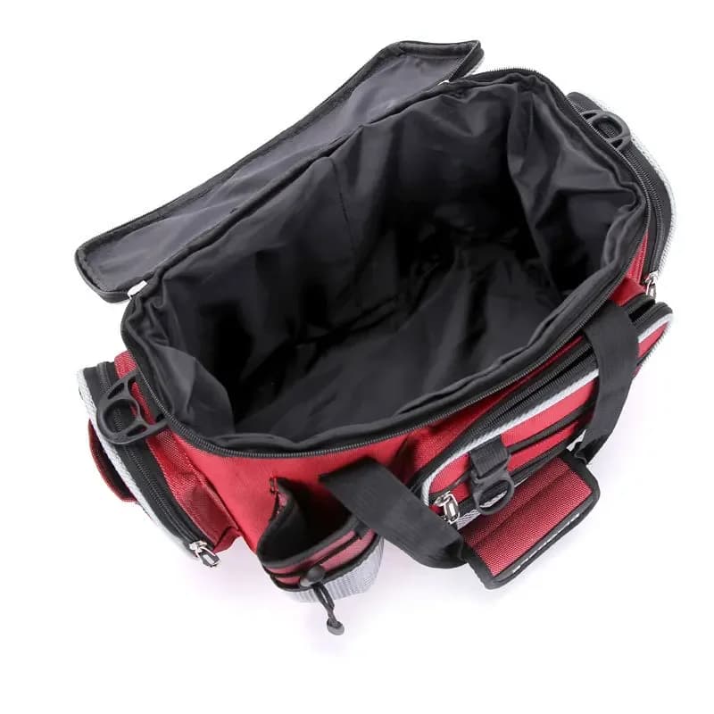 2026 Multifunction Fishing Tackle Bag Canvas Outdoor Camping Shoulder Bags Fishing Lure Pack
