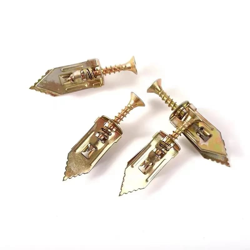 10/20/40/50/100pcs Vite di Espansione Autofilettante Kit di Ancoraggio per Cartongesso Spina Cavità Tassello Strumenti di Fissaggio Set Casa FAI DA TE per cartongesso
