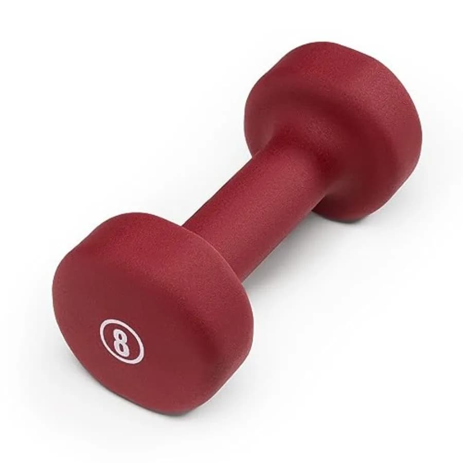Manubri in Neoprene Colorato Venduti Singolarmente o in Set, Pesi per Esercizi, Pesi Liberi per Palestra Domestica