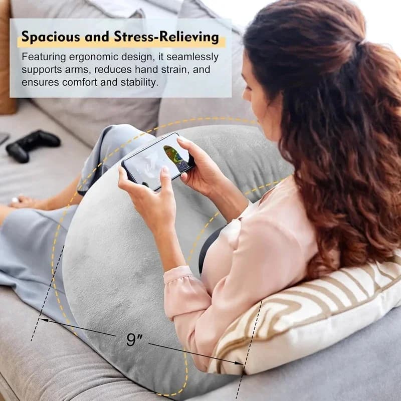 Cuscino in vita surround multifunzionale a forma di U Cuscino ergonomico per dormire Ufficio Pisolino Viso Imbottiture Cuscino Poggiatesta Supporto per le mani