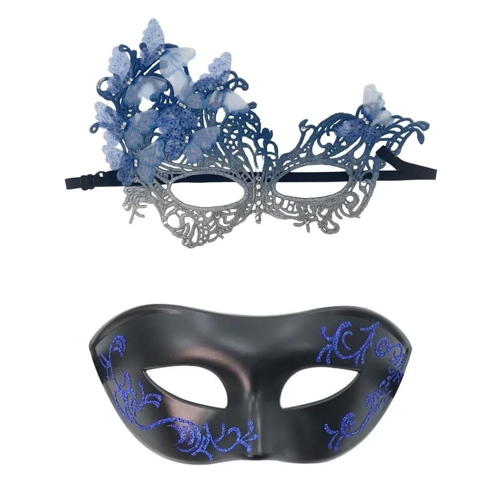Multicolor Lace Mask in Half Face, Cosplay seducer Style, Mask Ball Mask, Butterfly Mask for Party Costume