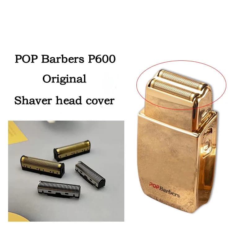 POP barbers 2 pcs/lot blades for clipper razor replacement sheets for razor cover accessories for barber cutter P600