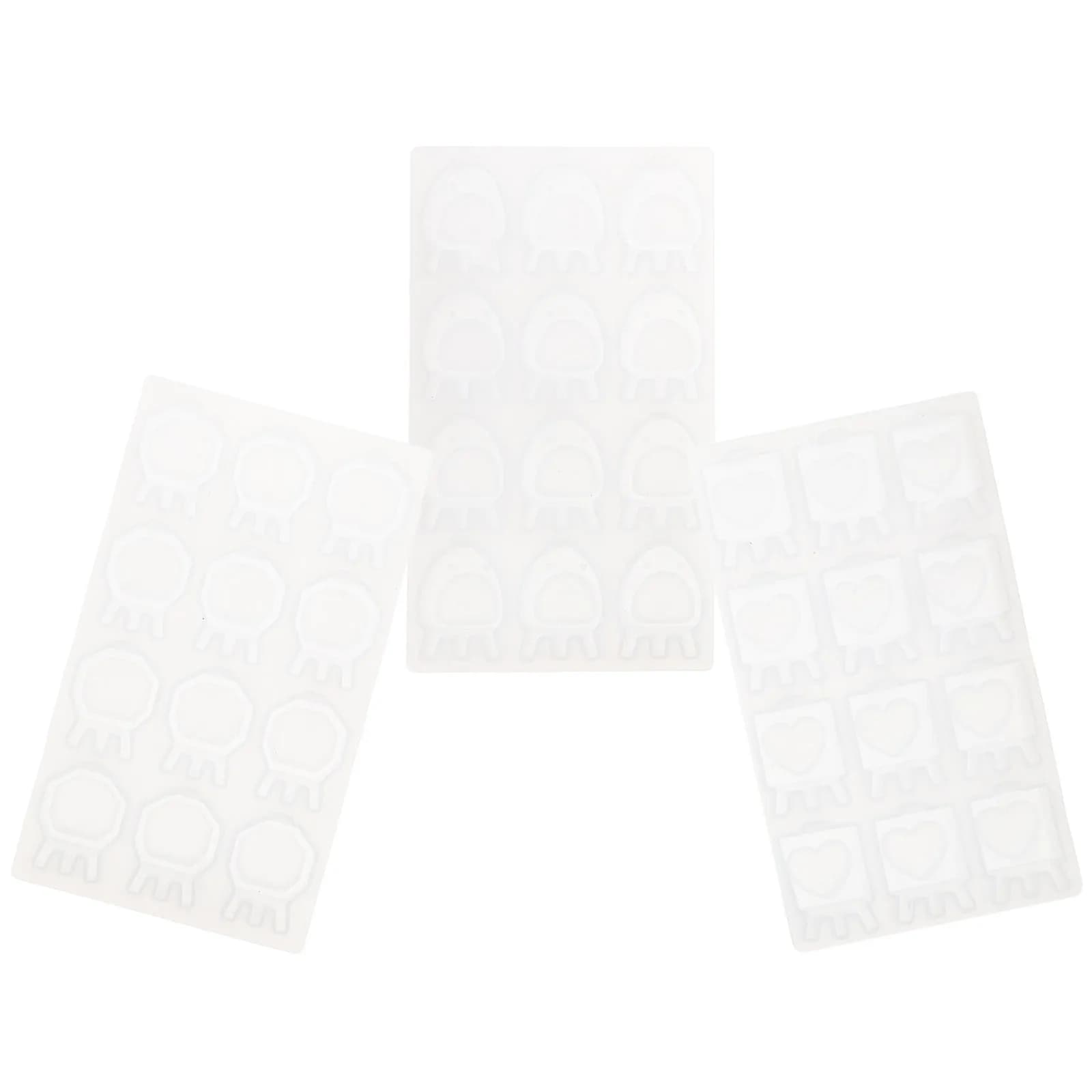Set di 3 Stampi in Silicone per Cornici Fotografiche, Mini Stampi in Resina per Portafoto Fai-da-Te, Accessori per Cellulari, San Valentino, Festa della Mamma