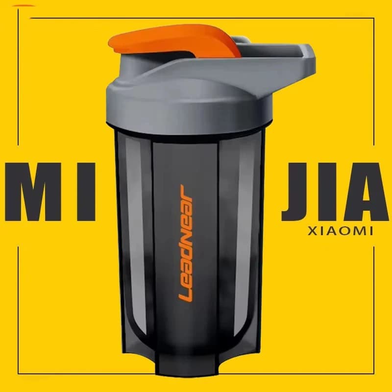 Shaker per proteine portatile Bottiglia fitness da 500 ml con palla per frusta a filo per gli appassionati di fitness Atleti Molto per la palestra all'aperto