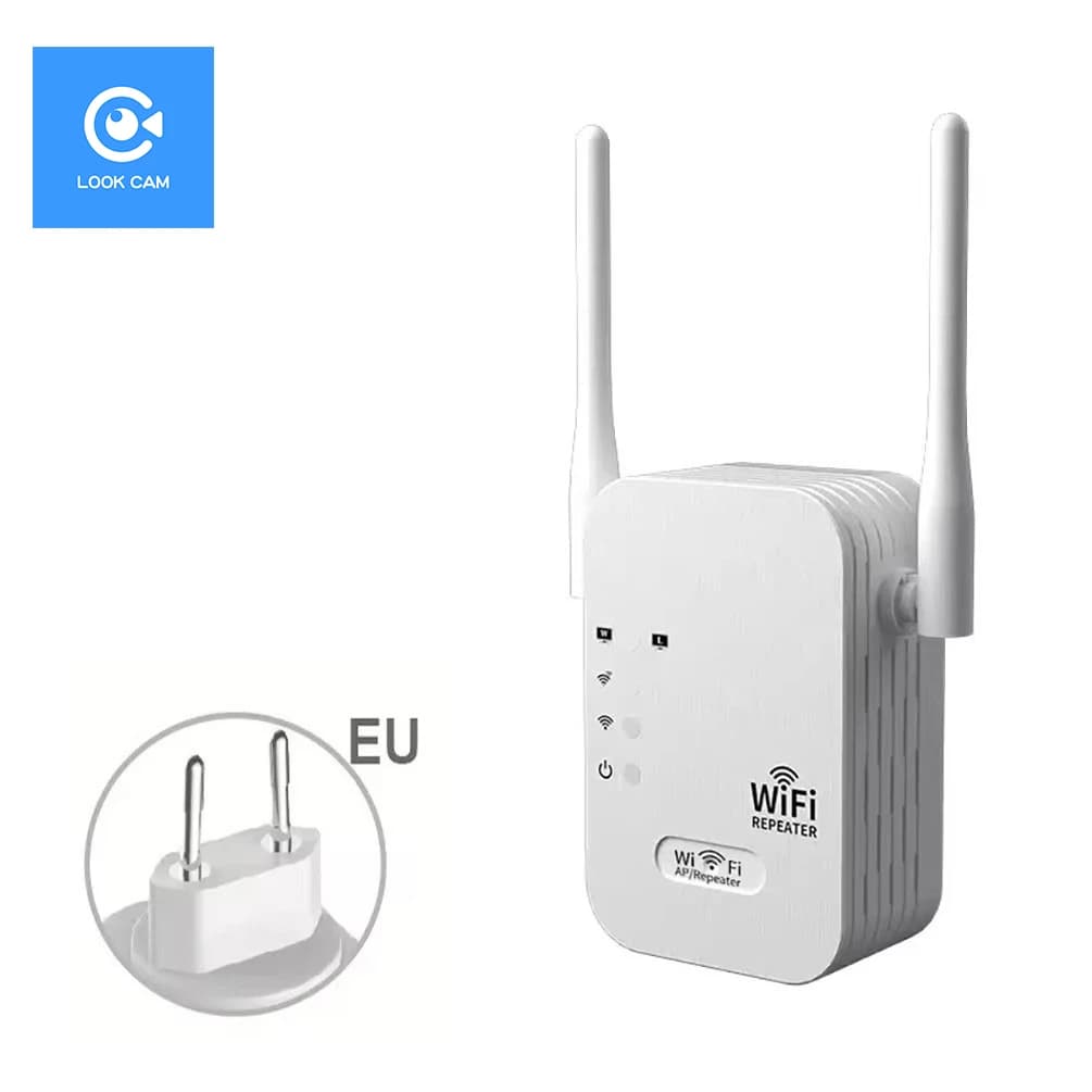 Lookcam Multi functional WIFI router, WIFI signal repeater, WIFI signal enhancement, compatible Android and iOS