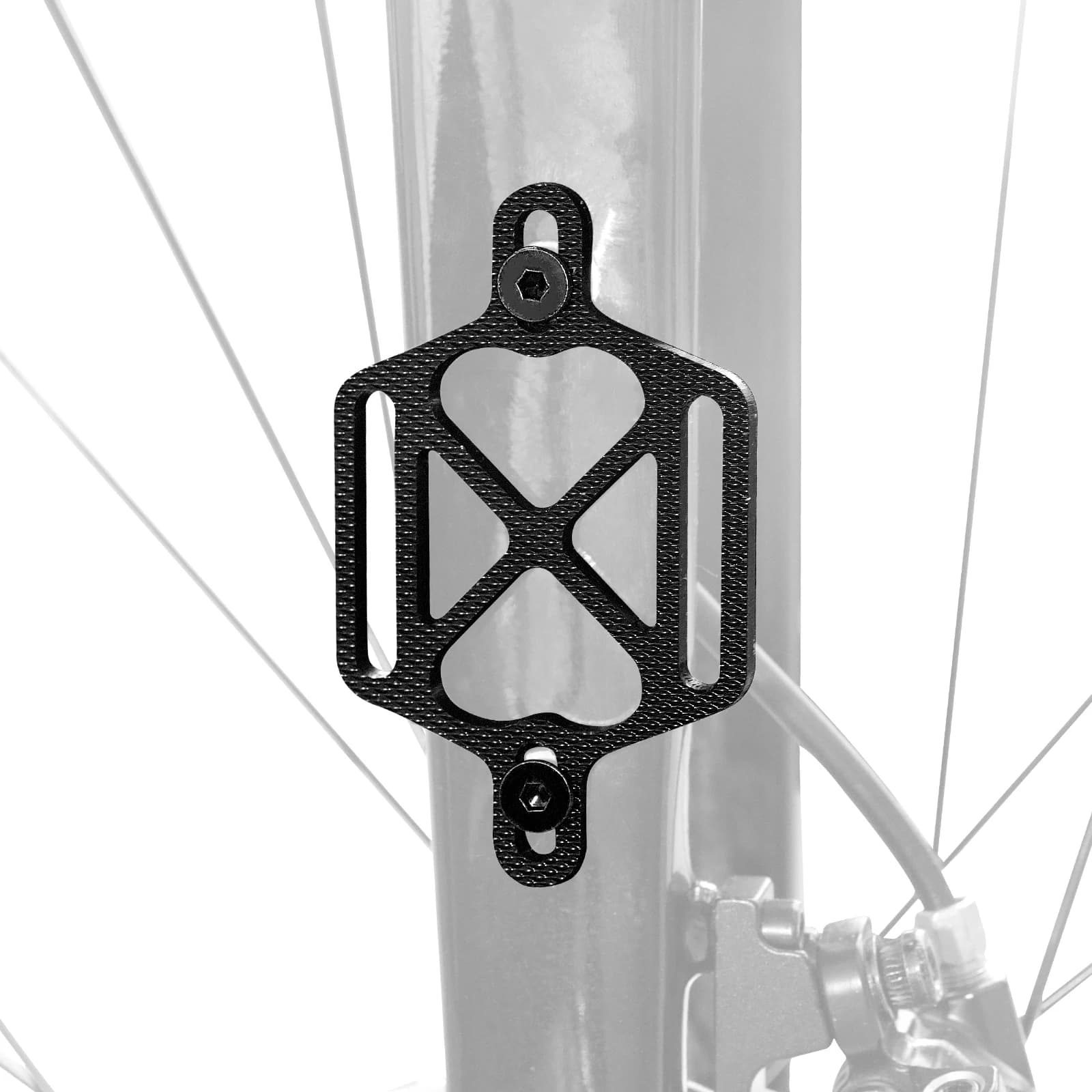 Scheda di espansione portatile per fuga di ghiaia, bicicletta, forcella anteriore, accessorio per portapacchi, portapacchi