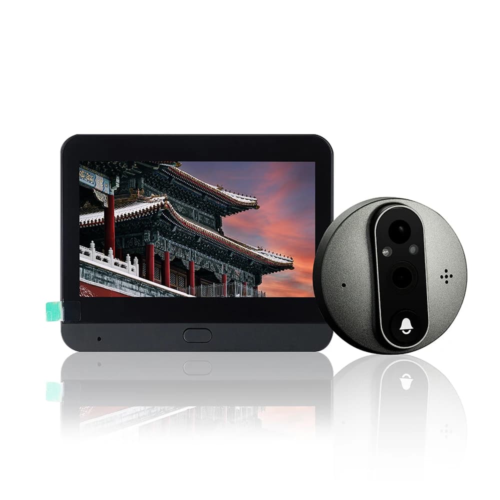 ED-300PA Tuya smart visual cat eye HD1080P immagine campanello Wifi spioncino video campanello spioncino remoto telecamera