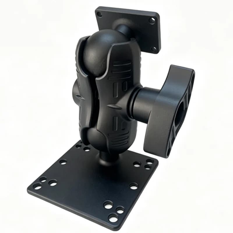 Supporto a sfera da 2,25 pollici con piastre quadrate compatibili VESA 75/100mm per l'industria delle macchine per sabbiatura