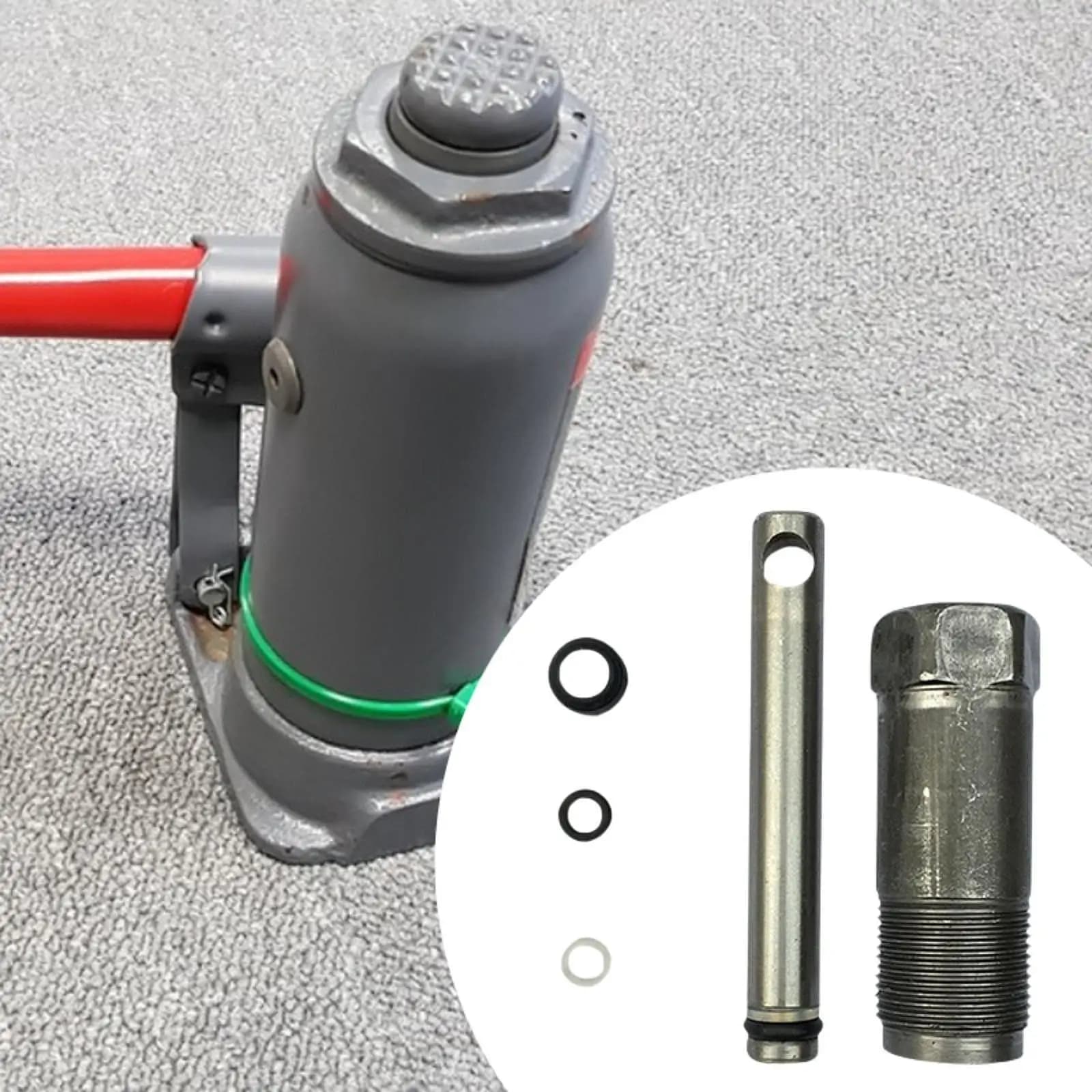 32T 50T Martinetto Verticale Pompa Olio Accessorio Anelli di Tenuta Durevole Cilindro In Metallo Pistone Stantuffo Kit di Riparazione per Martinetto Idraulico