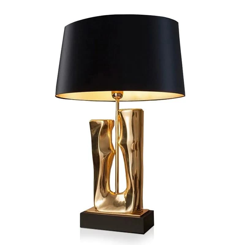Lampada da scrivania postmoderna di design semplice e di lusso leggero alla moda nordica